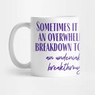 An Undeniable Breakthrough Mug